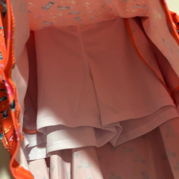 NWT Coral Bay Coral Cocktail Patterned Women's Golf Skort - Picture 4 of 8